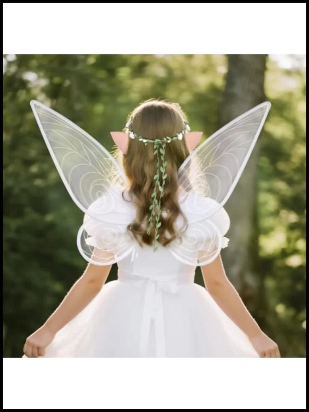 Fairy Wings Butterfly Costume Accessory Halloween Dress Up Lightweight